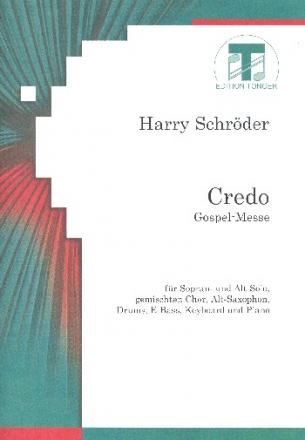 Credo fr Soli, gem Chor und Band Partitur