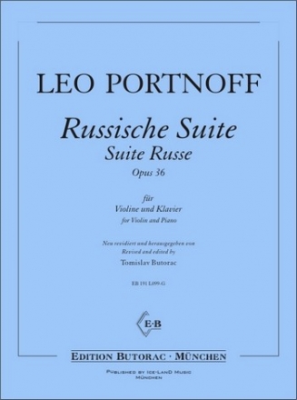 Russische Suite op.36 fr Violine und Klavier
