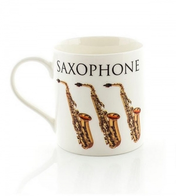 Kaffebecher Saxophon
