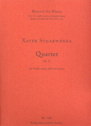 Quartett op.37 fr Violine, Viola, Violoncello und Klavier Stimmen