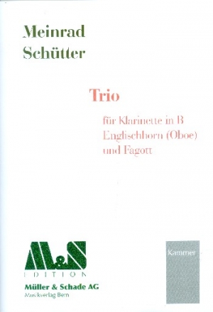 Trio fr Klarinete, Englischhorn (Oboe) und Fagott Partitur und Stimmen