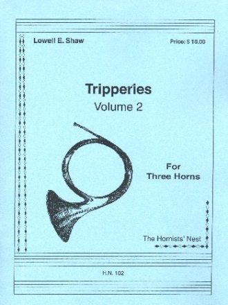 Tripperies vol.2 for 3 horns score and parts