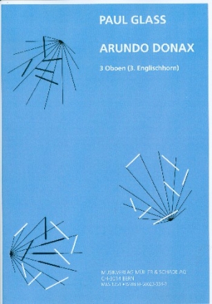 Arundo Donax fr 2 Oboen und Englischhorn Partitur