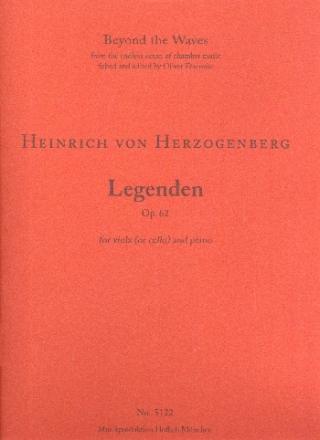 Legenden op.62 fr Viola (Violoncello) und Klavier