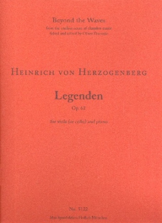 Legenden op.62 fr Viola (Violoncello) und Klavier