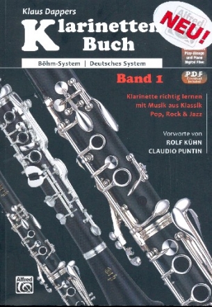 Das Klarinettenbuch Band 1 (+MP3-CD) fr Klarinette (deutsches und Bhm-System)