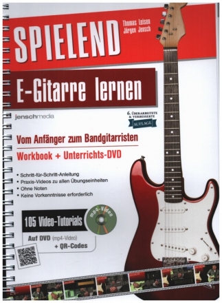 Spielend E-Gitarre lernen (+QR-Codes) fr Gitarre in Tabulatur