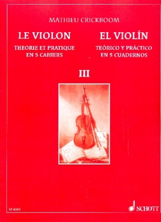 Le violon vol.3 pour violon (frz/sp)