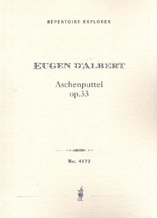 Aschenputtel op.33 fr Orchester Studienpartitur