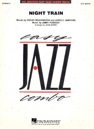 Night Train von Jimmy Forrest: for jazz ensemble score and parts