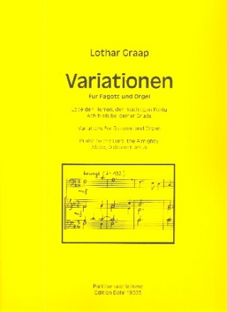 Variationen fr Fagott und Orgel