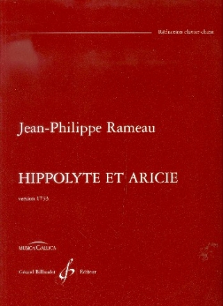 Hyppolite et Aricie pour chant et piano