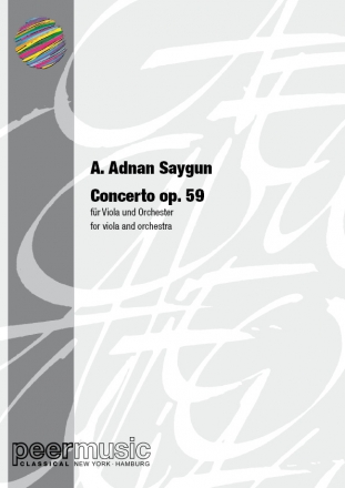 Concerto op.59 for viola and orchestra piano reduction