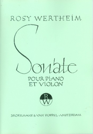 Sonate fr Violine und Klavier