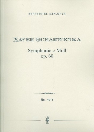 Sinfonie c-Moll op.60 fr Orchester Studienpartitur