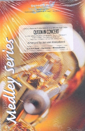 Queen in Concert: fr Blasorchester Partitur und Stimmen