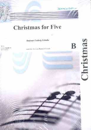 Christmas for five for 5-part flexible ensemble score and parts