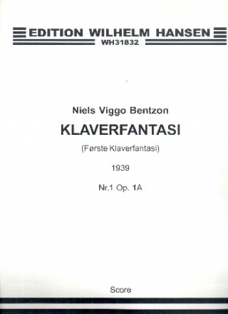 Fantasie Nr.1 op.1a fr Klavier