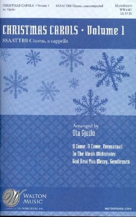 Christmas Carols vol.1 for mixed chorus a cappella score
