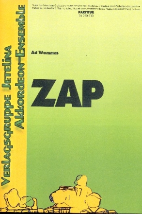 Zap fr Akkordeon-Ensemble Partitur und Stimmen