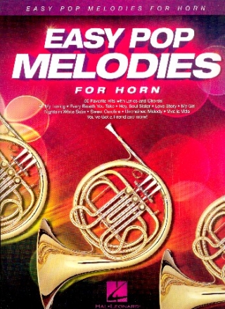 Easy Pop Melodies for horn (with lyrics and chords)