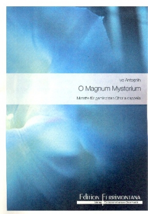 O magnum mysterium fr gem Chor a cappella Partitur