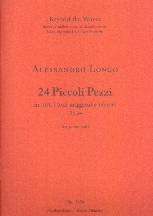 24 piccoli pezzi in tutti i toni maggiori e minori op.24 per pianoforte