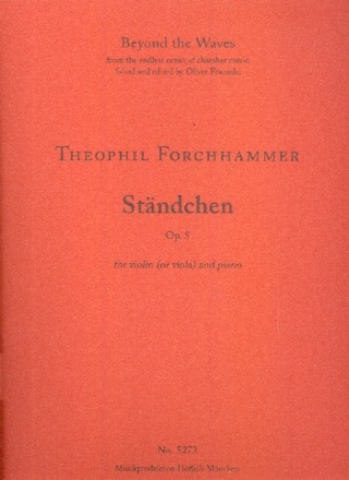 Stndchen op.5 fr Violine (Viola) und Klavier Stimmen