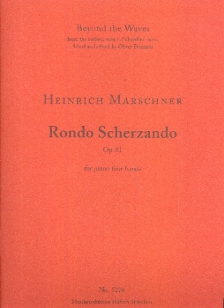 Rondo scherzando op.81: fr Klavier zu 4 Hnden Spielpartitur