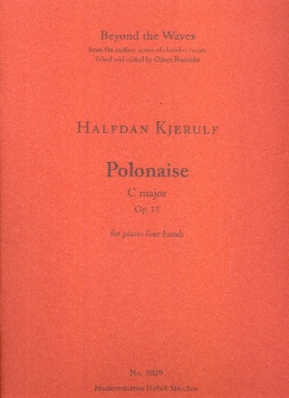 Polonaise C-Dur op.13 fr Klavier zu 4 Hnden Spielpartitur