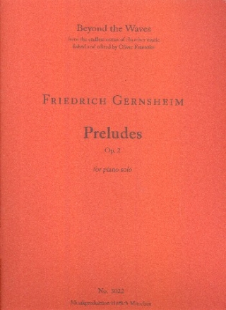 Preludes op.2 fr Klavier