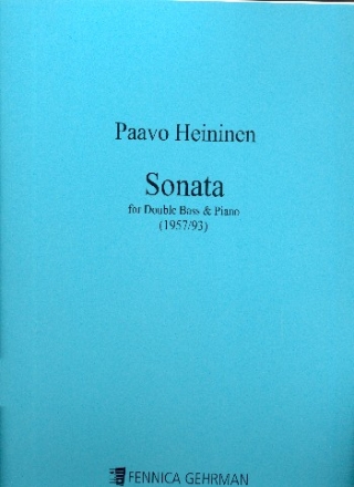 Sonata for double bass and piano