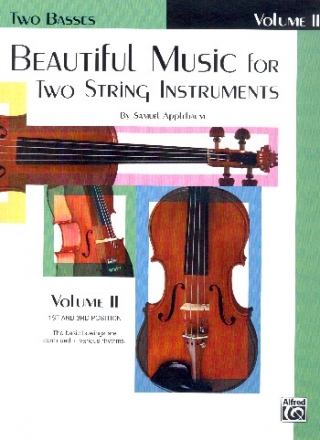 Beautiful Music vol.2 for 2 string instruments bass score