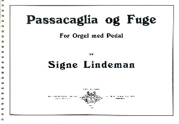 Passacaglia og Fuge for orgel