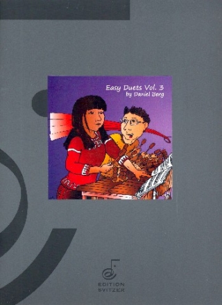 Easy Duets vol.3 for 2 mallet instruments (ensemble) (marimba/xylophone/vibraphone) score and bass part