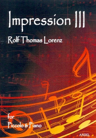 Impression no.3 for flute and piano