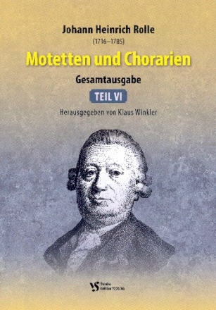 Motetten und Chorarien Band 6 fr gem Chor a cappella Partitur