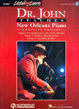 Dr. John teaches New Orleans Piano (+Audio Access): for piano