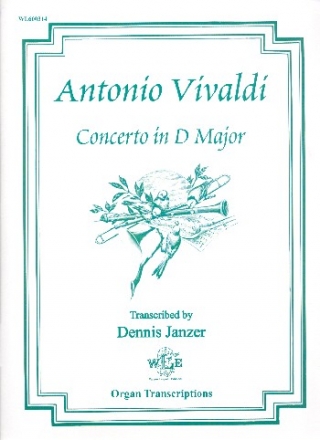 Concerto in D Major for Lute, 2 Violins and Bc RV93 for organ