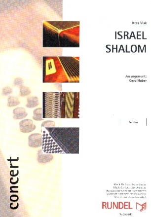 Israel Shalom fr Akkordeonorchester Partitur
