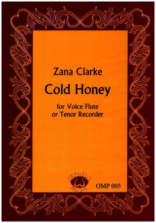 Cold Honey for voice flute or tenor recorder