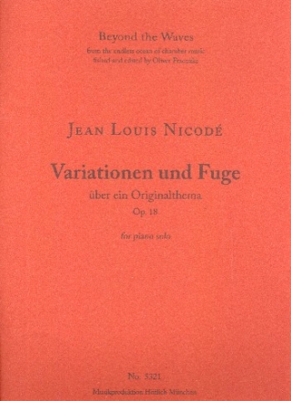 Variationen und Fuge ber ein Originalthema op.18 fr Klavier