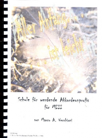 Alle Anfang ist leicht fr Akkordeon MIII