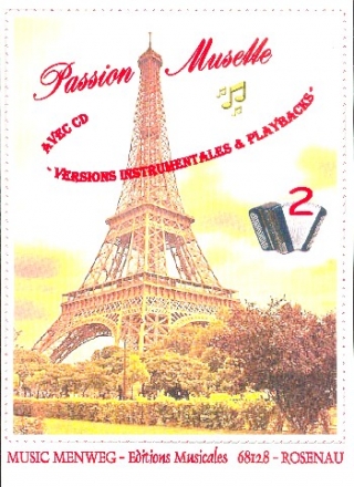 Passion Musette vol.2 (+CD) pour accordeon