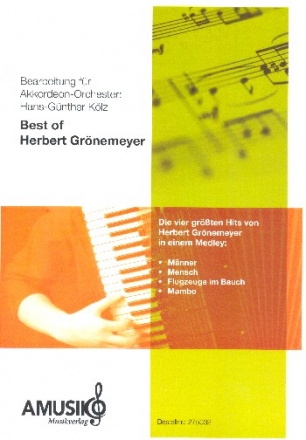 Best of Herbert Grnemeyer fr Akkordeonorchester Partitur