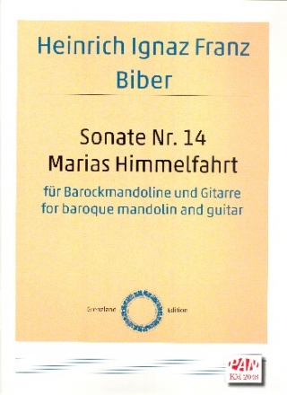 Sonate Nr. 14 - Marias Himmelfahrt fr Barockmandoline und Gitarre Stimmen