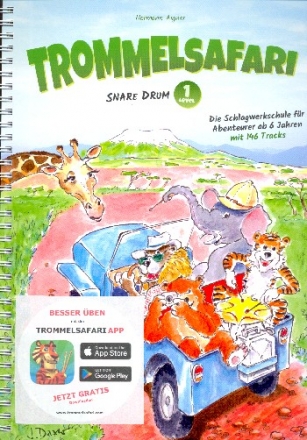 Trommelsafari Snare Drum Level 1 (+Download) f�r Snare Drum