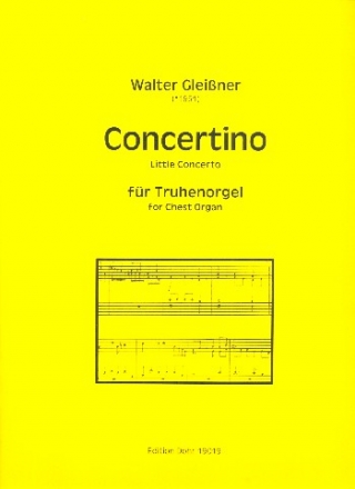 Concertino fr Truhenorgel