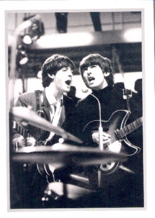 Terry O'Neill Greetings Card - Paul And George Post card