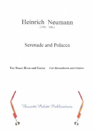 Serenade und Polacca fr Bassetthorn und Gitarre Partitur und Stimmen